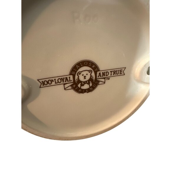 Ceramic Bear Figurine In Sailor Outfit Holding Rope & Anchor By Too Loyal And Tr - Picture 7 of 8